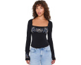 Топ Free People Olivia с вышивкой