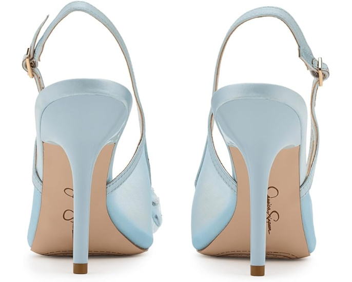 Лодочки Jessica Simpson Lavilra с бантом из тюля и стразами