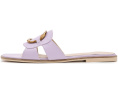 Босоножки French Sole Radiant с цветочным орнаментом сиреневые