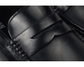 Мокасины Kenneth Cole Sergio с ремешком penny и декоративной строчкой