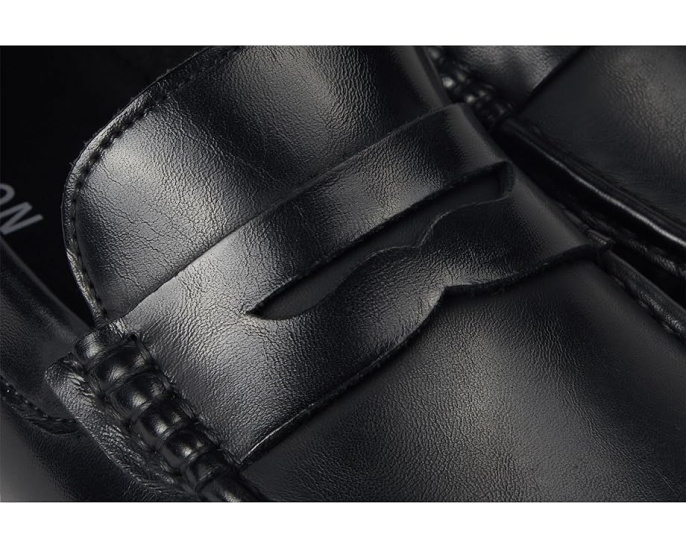 Мокасины Kenneth Cole Sergio с ремешком penny и декоративной строчкой