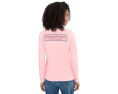 Футболка Vineyard Vines Whale Long Sleeve Pocket Tee с принтом