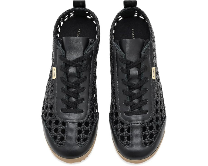 Кроссовки AllSaints Kenny Woven Runner из плетеной кожи