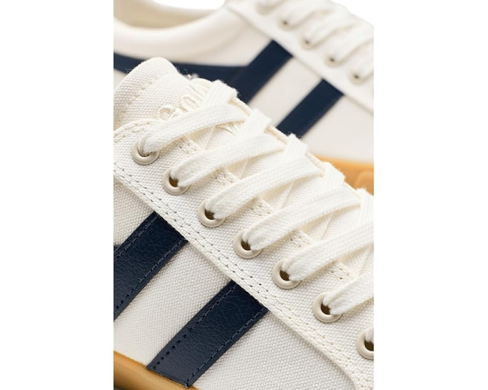 Кроссовки Gola Varsity из натуральной кожи и ткани