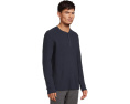 Smartwool мужская фланелевая рубашка Waffle Henley из мериносовой шерсти