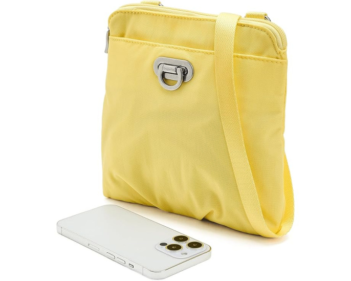 Мини сумка Baggallini Coastal Flip Lock Crossbody с защитой RFID
