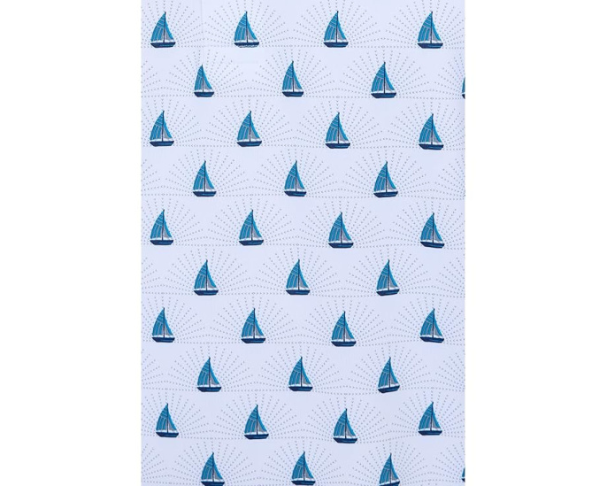 Callaway поло Sailboat Sunset Geo Print с принтом