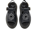 Сандалии Dr. Martens Dunnet Flower с вырезом в виде цветка на платформе