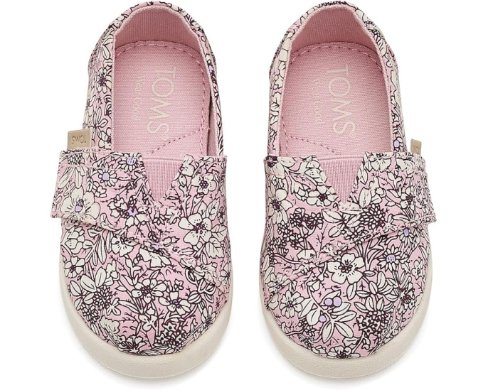 Детские туфли TOMS Alpargata на липучках
