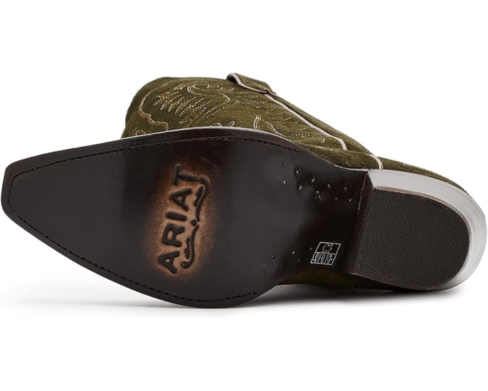 Казановы Ariat премиум кожаные сапоги с тиснением леопард