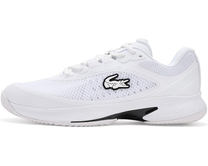 Теннисные кроссовки Lacoste Tech Point с текстильным верхом и боковой клеткой