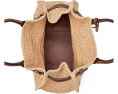 Lauren Ralph Lauren Woven Straw Medium Devyn плетеная соломенная сумка тоут