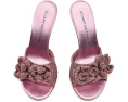 Туфли Stuart Weitzman Lotus Slide 85 с ручной вязкой и миндалевидным носком