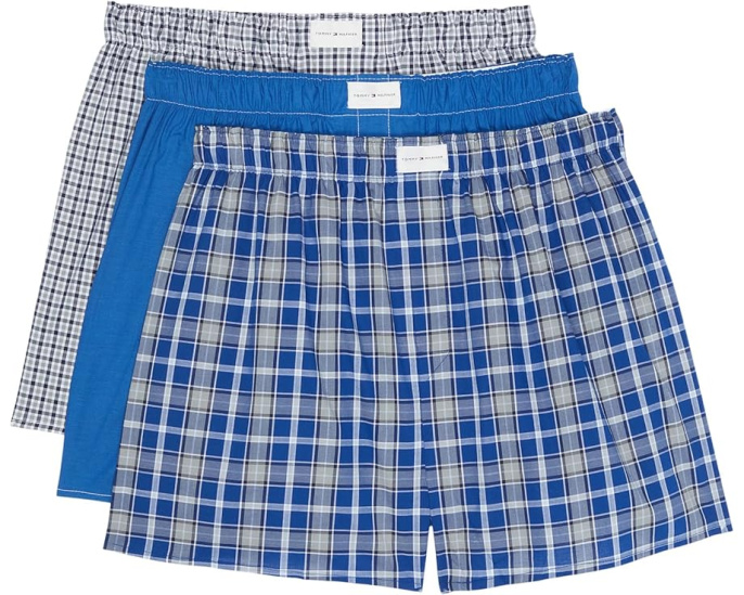 Набор из 3 боксеров Tommy Hilfiger Cotton Classics Woven с эластичным поясом