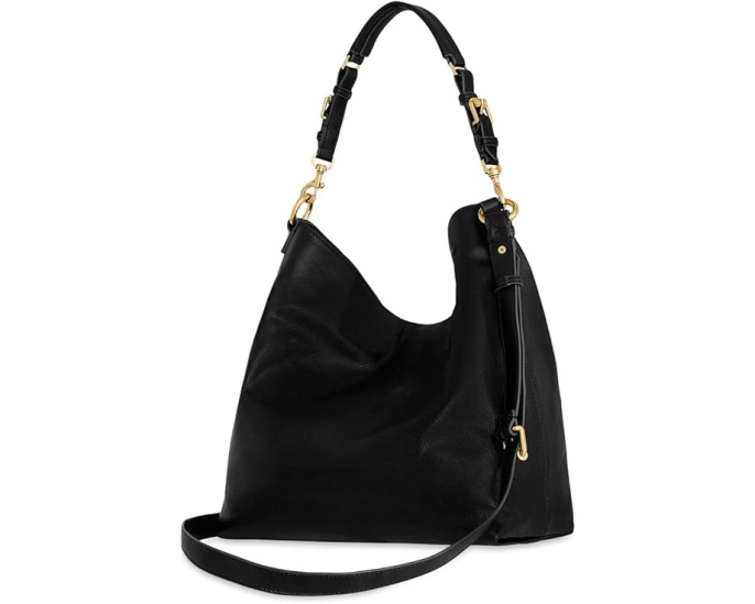 Сумка Rebecca Minkoff Rivington Hobo из натуральной кожи с регулируемыми ремнями