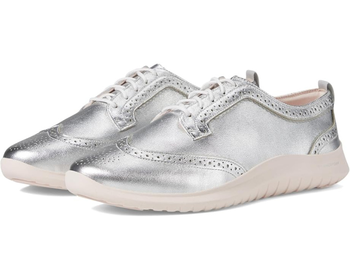 Туфли Zerogrand Meritt Wing Tip Oxford Cole Haan с квадратным носком в стиле оксфорд