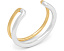 Браслет Interlock Cuff Silver от Kate Spade New York с цветочным шарниром
