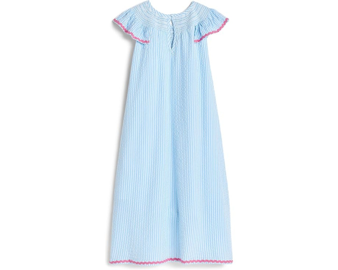 Детское платье Vineyard Vines Regan из сейрсакера с клетчатым принтом