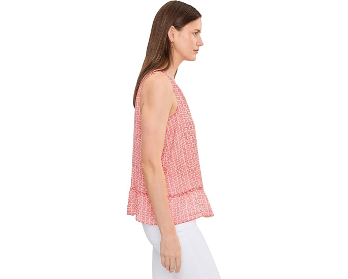 Топ Halter Neck Shell с баской от Vince Camuto