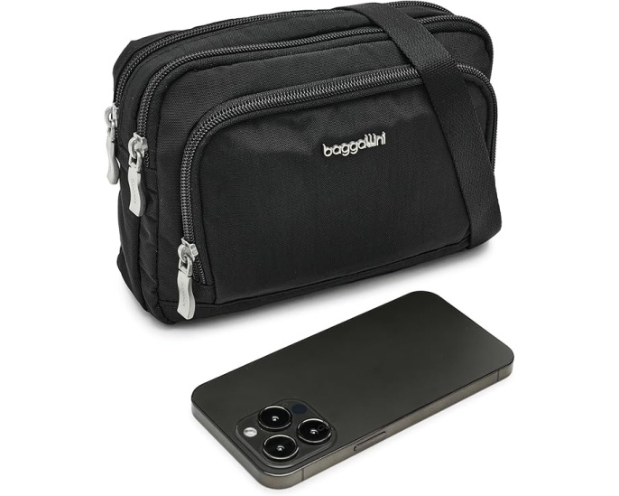 Сумка через плечо Trifecta Crossbody EMF Blocking Pocket Baggallini