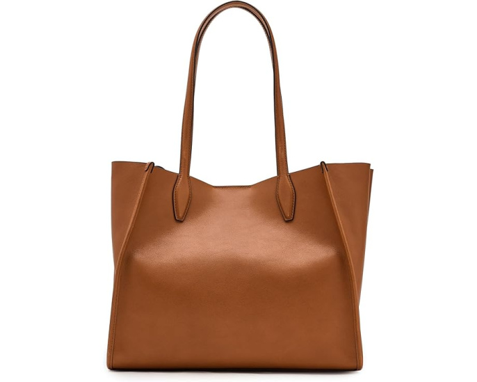 Кожаная сумка тоут Madewell Lexington Oil Pascal с двумя ручками