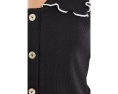 Блузка Lettuce Trim V-Neck Long Sleeve Button-Down от CeCe с V-образным вырезом