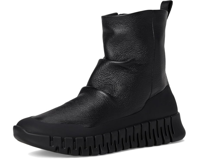 Ботинки ECCO Gruuv Pull On Mid Fashion с боковой молнией и съемной стелькой