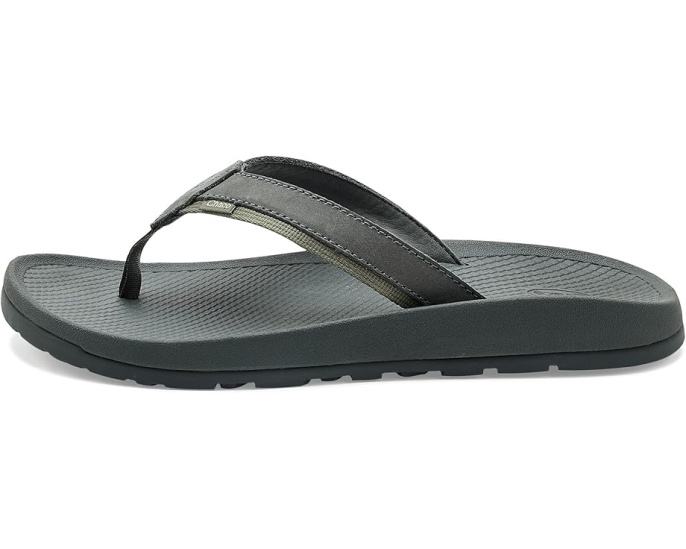 Сланцы Chaco Lowdown Leather Flip из натуральной кожи с анатомической стелькой