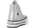 Converse Kids кроссовки Chuck Taylor All Star Lift Disco с блестками на платформе