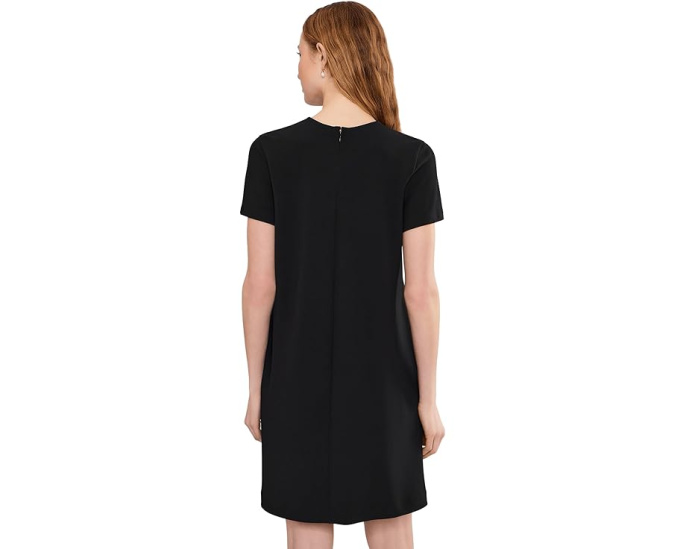 Платье Bias Short Sleeve от Vince с коротким рукавом