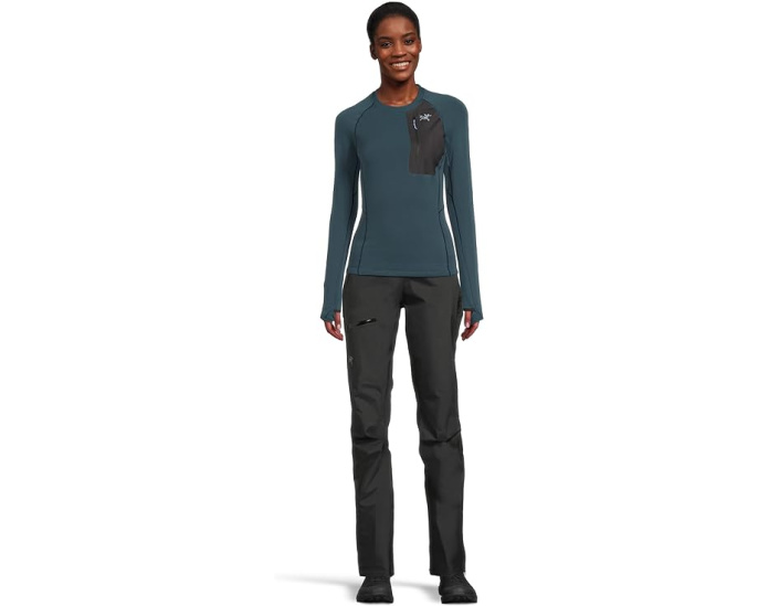 Термобелье Arc'teryx Kyanite Baselayer с круглой горловиной и карманом