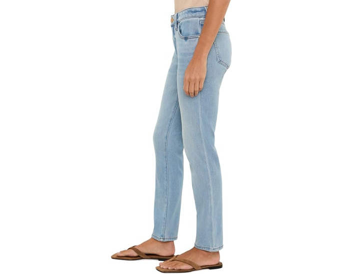 Джинсы Petite Stevie Mid Rise KUT from the Kloth Straight Leg Certify