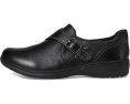 Clarks туфли Carleigh Jazz на пряжке из блестящей кожи