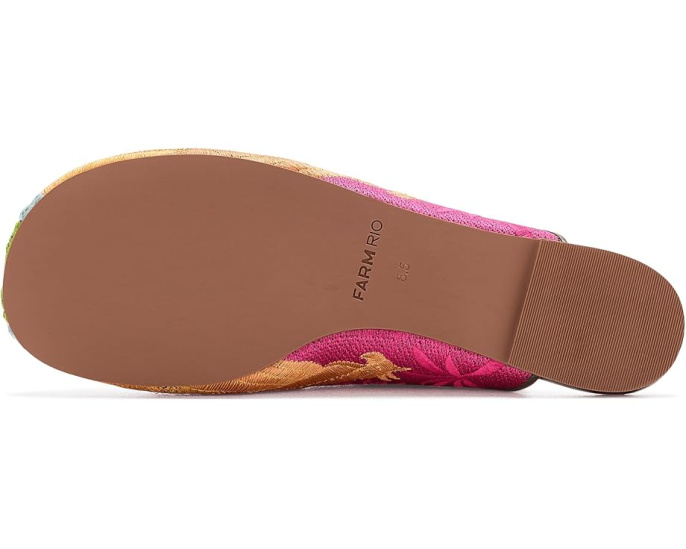 Мюли Raffia Icons Flat от FARM Rio