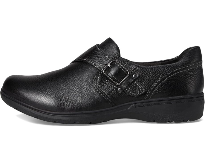 Clarks туфли Carleigh Jazz на пряжке из блестящей кожи