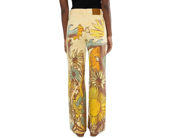 Джинсы Tinsley Printed с принтом и низкой посадкой Free People