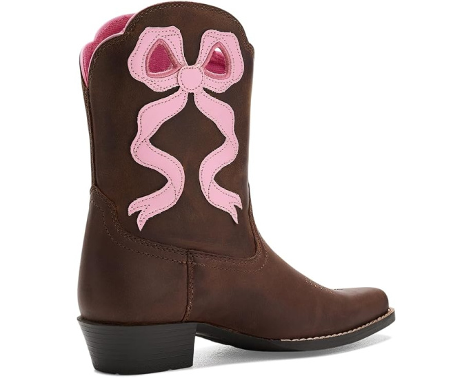 Lil Beaux D Toe Western Boots (Toddler/Little Kid/Big Kid)