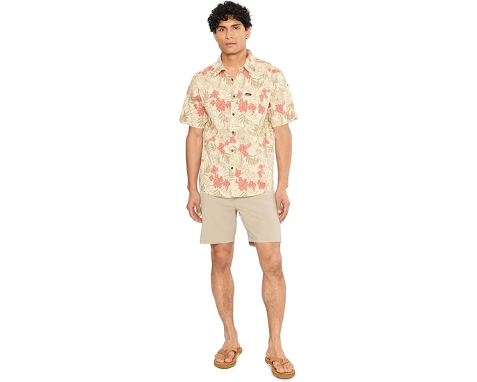 Рубашка Quiksilver Jetty Bloom с коротким рукавом