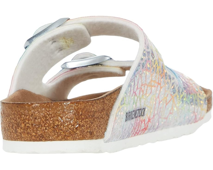 Сандалии Arizona с голографическим эффектом для детей от Birkenstock