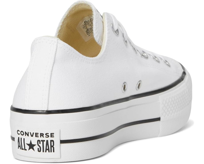 Converse Кожаные кеды Chuck Taylor All Star Low Top Platform на платформе