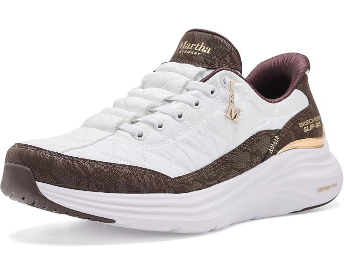 Skechers Martha Stewart Slip-Ins Cozy Fit Contour Foam Visionary