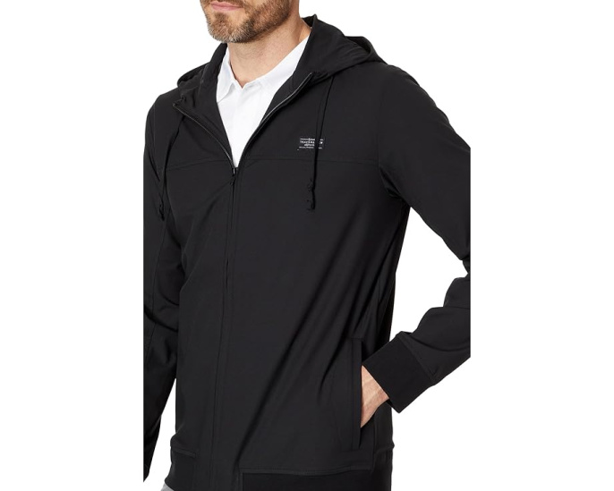 Толстовка с капюшоном TravisMathew Wanderlust с молнией спереди