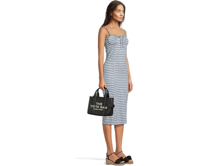Маленькая сумка-тоут Marc Jacobs The Woven из полипропилена с плетеным дизайном