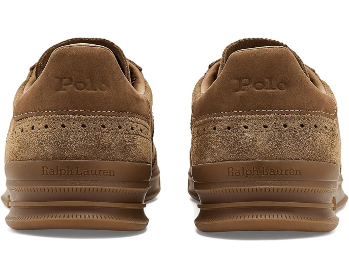 Кроссовки Heritage Aera из замши от Polo Ralph Lauren
