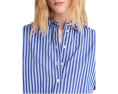 Рубашка на пуговицах Madewell с кулиской из поплина French Blue