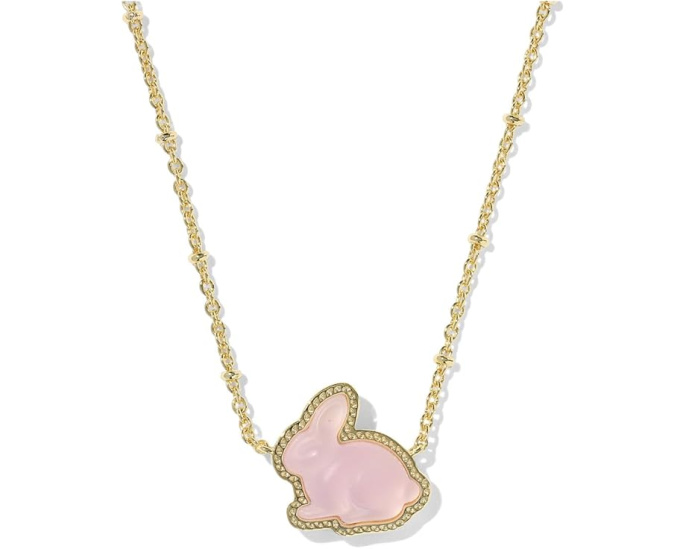 Кулон-подвеска Bunny на цепочке Kendra Scott с перламутром