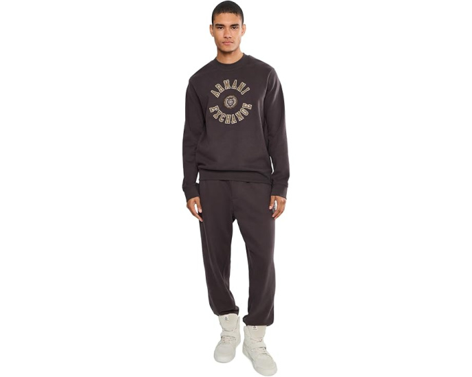 Свитшот Armani Exchange Collegiate с круглым вырезом