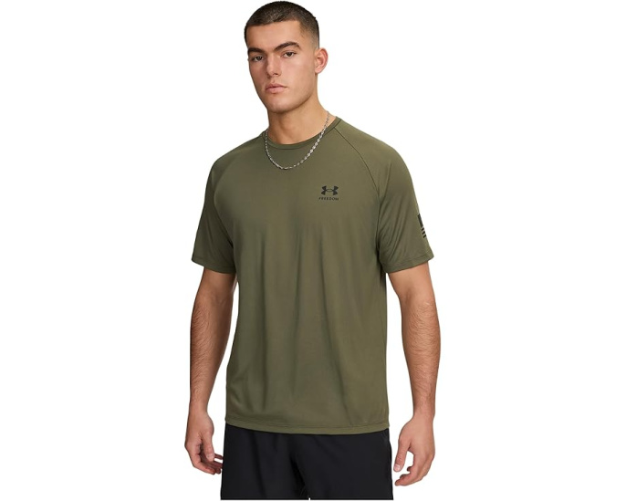 Футболка Under Armour Freedom Tech с коротким рукавом и логотипом