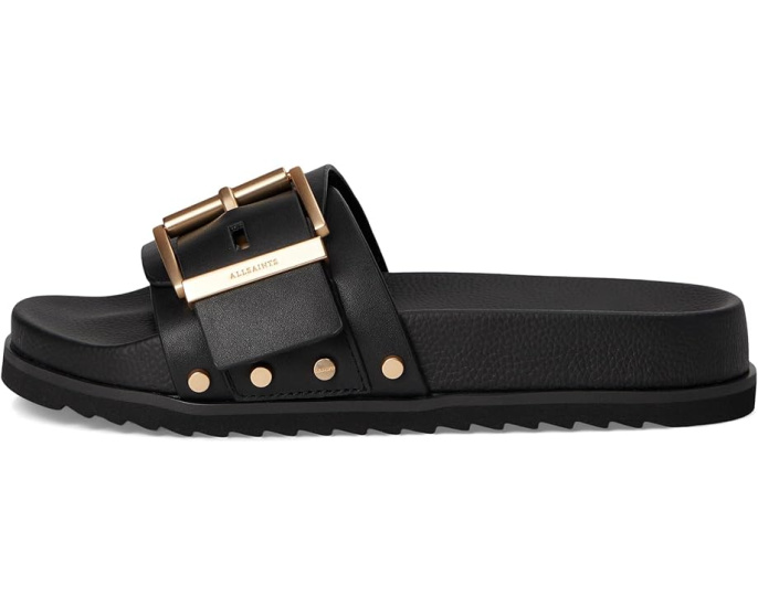 Сандалии-слипоны AllSaints Ellie Stud с квадратной пряжкой
