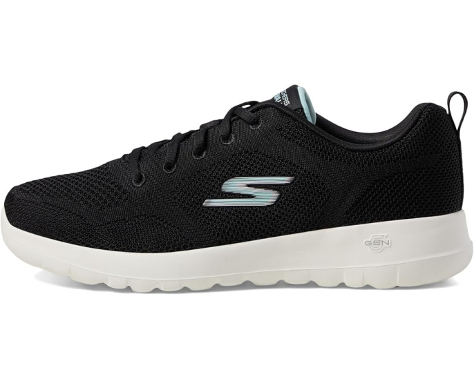 Кроссовки Go Walk Joy Violet от SKECHERS Performance черные с мятным